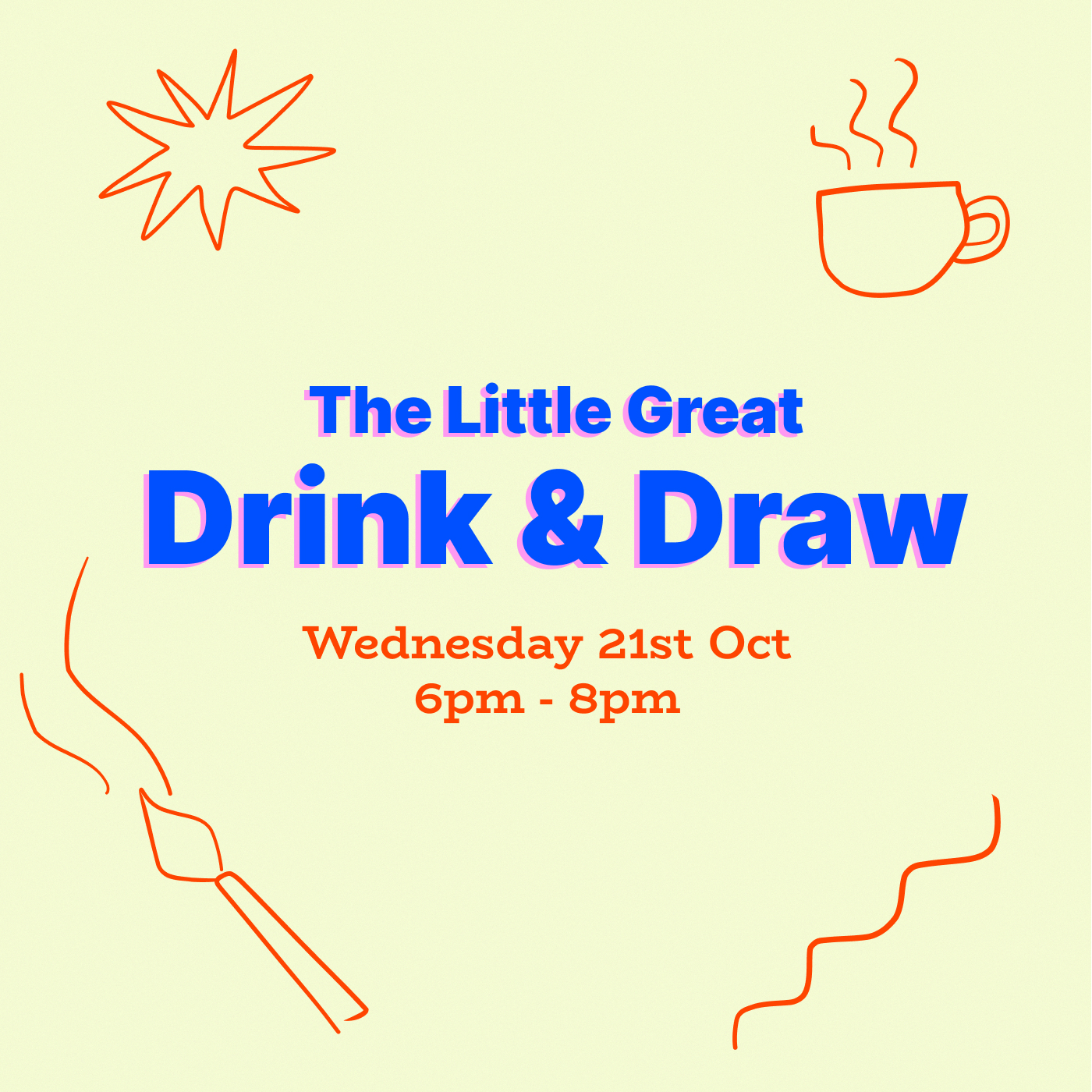 Little Great Drink & Draw